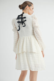 Mock Neck Mini Dress I ABED7532 I SHIP 09/25/24