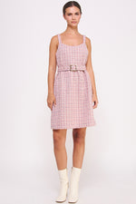 Load image into Gallery viewer, Tweed Mini Dress I ABED7537 I SHIP 09/18/24
