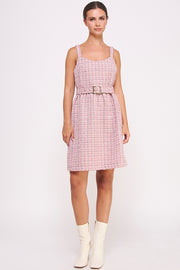 Tweed Mini Dress I ABED7537 I SHIP 09/18/24