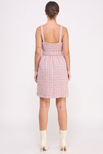 Load image into Gallery viewer, Tweed Mini Dress I ABED7537 I SHIP 09/18/24
