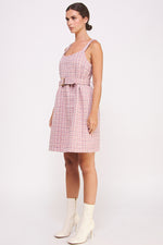 Load image into Gallery viewer, Tweed Mini Dress I ABED7537 I SHIP 09/18/24
