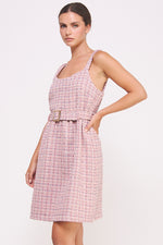 Load image into Gallery viewer, Tweed Mini Dress I ABED7537 I SHIP 09/18/24

