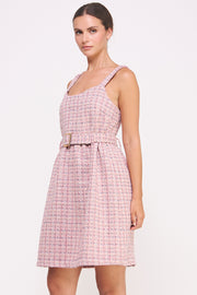Tweed Mini Dress I ABED7537 I SHIP 09/18/24