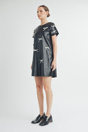 Contrast Bow Mino Dress I ABED7544 I SHIP 09/04/24