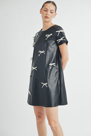 Contrast Bow Mino Dress I ABED7544 I SHIP 09/04/24