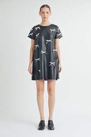 Contrast Bow Mino Dress I ABED7544 I SHIP 09/04/24