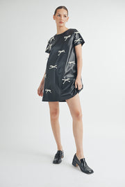 Contrast Bow Mino Dress I ABED7544 I SHIP 09/04/24