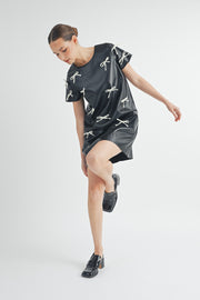 Contrast Bow Mino Dress I ABED7544 I SHIP 09/04/24