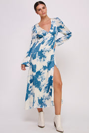 Long Sleeve Midi Dress I ABED7563 I SHIP 09/25/24