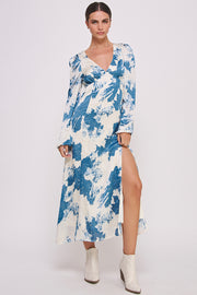 Long Sleeve Midi Dress I ABED7563 I SHIP 09/25/24