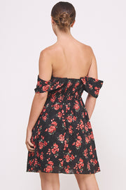 OFF-THE-SHOULDER MINI DRESS I ABED7564 I SHIP 09/04/24