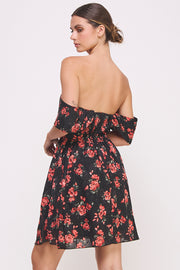 OFF-THE-SHOULDER MINI DRESS I ABED7564 I SHIP 09/04/24