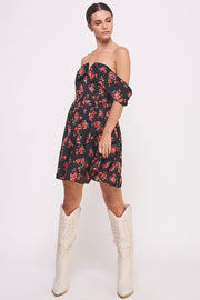 OFF-THE-SHOULDER MINI DRESS I ABED7564 I SHIP 09/04/24