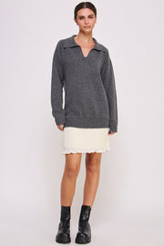 Pleated Mini Dress I ABED7570 I SHIP 09/18/24