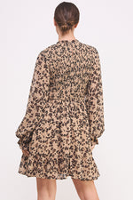 Load image into Gallery viewer, Leopard Print Chiffon Mini Dress I ABED7581 I SHIP 09/25/24
