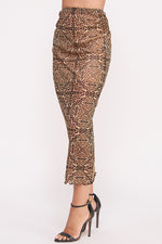 Load image into Gallery viewer, Cheetah-Print Mesh Skirt I ABEB7522 I SHIP 09/25/24
