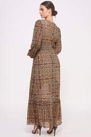 Cheetah-Print Mesh Dress I ABED7584 I SHIP 10/03/24