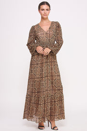 Cheetah-Print Mesh Dress I ABED7584 I SHIP 10/03/24