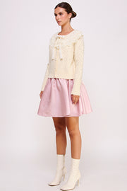 Organza Mini Skirt I ABEB7523 I SHIP 10/03/24