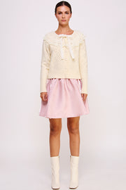 Organza Mini Skirt I ABEB7523 I SHIP 10/03/24