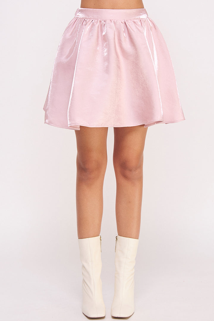 Organza Mini Skirt I ABEB7523 I SHIP 10/03/24