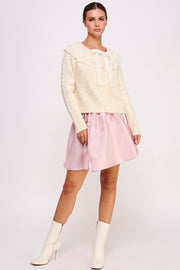 Organza Mini Skirt I ABEB7523 I SHIP 10/03/24
