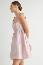 Bow Straps Baby Doll Mini Dress I ABED7599 I SHIP:TBD