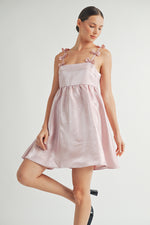 Load image into Gallery viewer, Bow Straps Baby Doll Mini Dress I ABED7599 I SHIP:TBD

