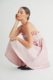 Bow Straps Baby Doll Mini Dress I ABED7599 I SHIP:TBD