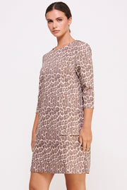 3/4 Sleeve Mini Dress I ABED7600