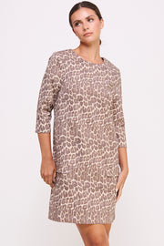 3/4 Sleeve Mini Dress I ABED7600