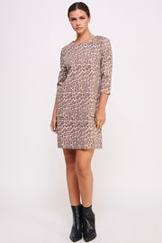 3/4 Sleeve Mini Dress I ABED7600