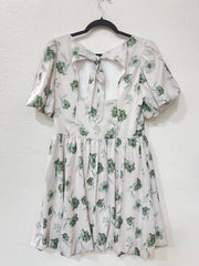 Puff Short Sleeve Mini Dress I ABED7607 I SHIP 09/11/24