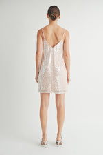 Load image into Gallery viewer, Sequin Camisole Mini Dress I ABED7613
