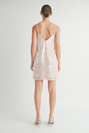 Sequin Camisole Mini Dress I ABED7613