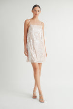 Load image into Gallery viewer, Sequin Camisole Mini Dress I ABED7613
