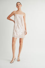 Load image into Gallery viewer, Sequin Camisole Mini Dress I ABED7613
