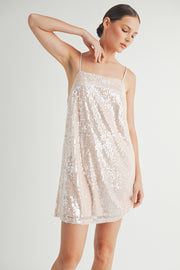Sequin Camisole Mini Dress I ABED7613