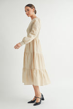Load image into Gallery viewer, Smocked Bodice Midi Dress I ABED7641 I SHIP:TBD
