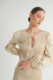 Smocked Mini Dress I ABED7642 I SHIP:TBD