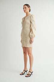 Smocked Mini Dress I ABED7642 I SHIP:TBD