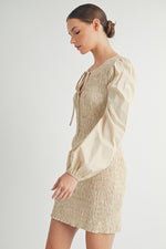 Load image into Gallery viewer, Smocked Mini Dress I ABED7642 I SHIP:TBD
