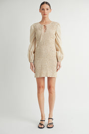 Smocked Mini Dress I ABED7642 I SHIP:TBD