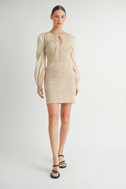 Smocked Mini Dress I ABED7642 I SHIP:TBD