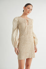 Load image into Gallery viewer, Smocked Mini Dress I ABED7642 I SHIP:TBD
