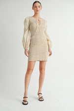 Load image into Gallery viewer, Smocked Mini Dress I ABED7642 I SHIP:TBD
