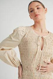 Smocked Mini Dress I ABED7642 I SHIP:TBD