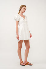 Load image into Gallery viewer, Poplin Babydoll Mini Dress I ABED7686 BLUE  I SHIP 03/31/25
