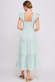 Sleeveless Maxi Dress | ABED7694 Peach