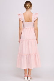 Sleeveless Maxi Dress | ABED7694 Peach